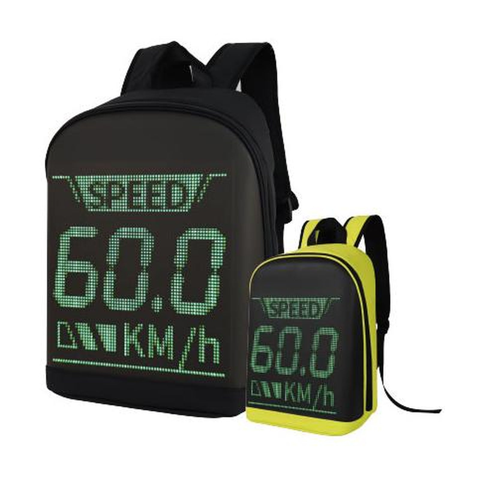 6th Gen LED Backpack with 5000 mah power bank