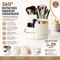 360 degree rotating makeup organizer