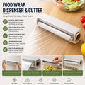 Food Wrap Dispenser & Cutter with feature description