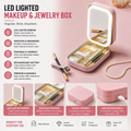 LED Lighted Makeup & Jewelry Box